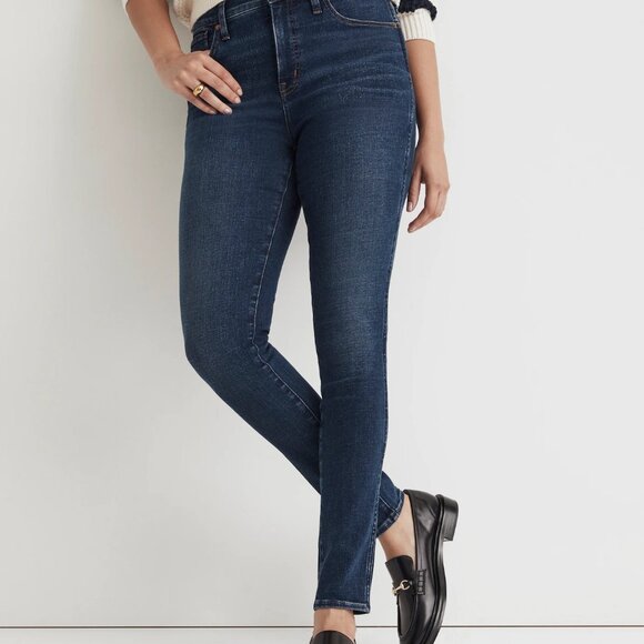 Madewell High-Rise Skinny Jeans in Hayes Wash Size 28 - Picture 2 of 8